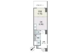 MIMOSA TERRACE【5階】の間取り