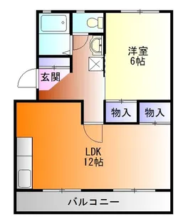 K・Tハイツ【2階】の間取り