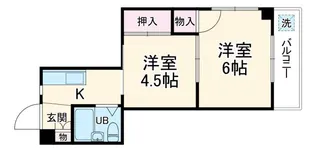 秦ビル【3階】の間取り