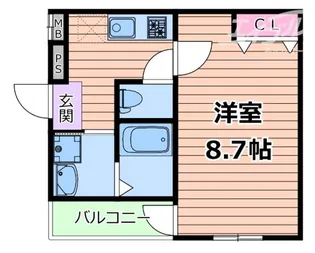 フジパレス大桐ノース【3階】の間取り