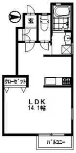 terra(テラ)【1階】の間取り