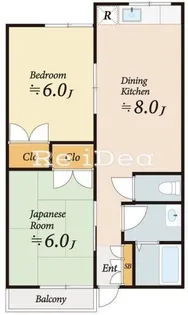 メジロハウス【1階】の間取り