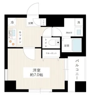 HY’s diletto【2階】の間取り
