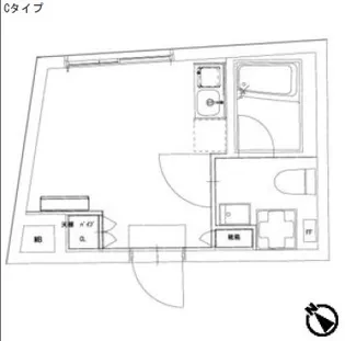 Ludens糀谷【1階】の間取り