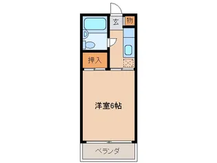 【都市ガス】ステラシアつくば【1階】の間取り