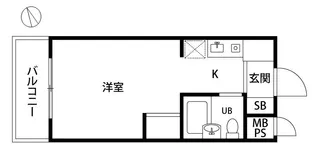 菱和パレス世田谷千歳台【2階】の間取り