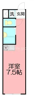 UTレジデンス港北B【2階】の間取り