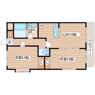 AZUR431【4階】の間取り