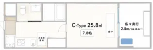 Der Strada.Y2 ふじみ【12階】の間取り