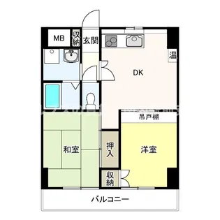 ホワイトキャッスル上大岡【3階】の間取り