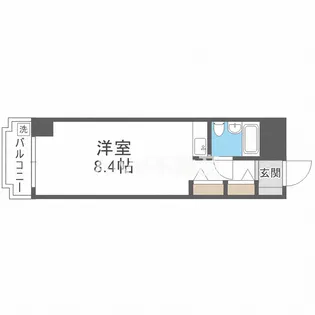 セイワパレス福島【2階】の間取り