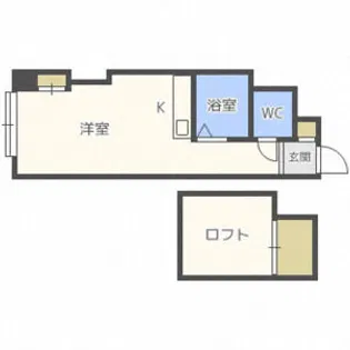 ハイヴィレッヂI【1階】の間取り