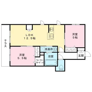 La mer de Daishi【1階】の間取り