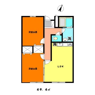 グレステージ【1階】の間取り