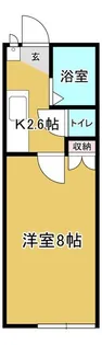 パトリリオーネ【1階】の間取り
