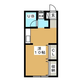 さくらハイツ【1階】の間取り