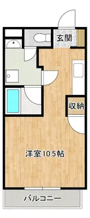 高知県香美市土佐山田町神母ノ木【マンション】の間取り