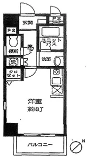 アパルトモン・ナツ【4階】の間取り