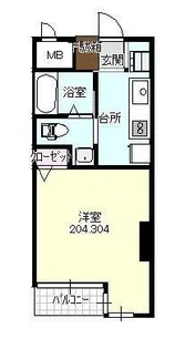 サンパール矢幅【2階】の間取り