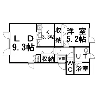 サクセスステラ【1階】の間取り