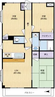 ガーデンキャッスル【2階】の間取り