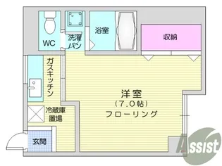 ジュネパレス【2階】の間取り