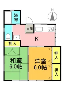 フルジェンテ並木【1階】の間取り