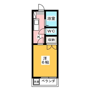 パレドールB【2階】の間取り