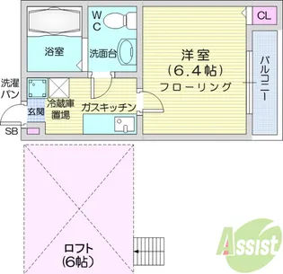 MY LIFE2【2階】の間取り