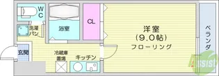BLDクリエート1【4階】の間取り