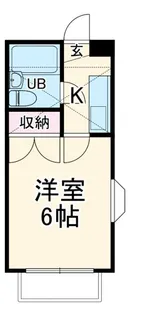 プラザ・ドゥ・ティエーヌ【1階】の間取り