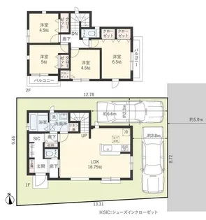 東京都国分寺市新町3【一戸建】の間取り