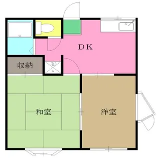 メゾンドベール【2階】の間取り