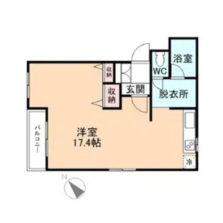 スカイパレス参番館【3階】の間取り