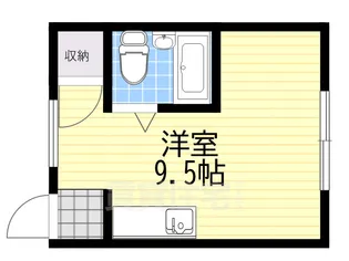 森本ハイツ【1階】の間取り