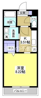 SUPREME ASADA【3階】の間取り