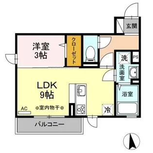 ベラヴィータ【2階】の間取り