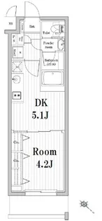 市谷鷹匠町レジデンス【4階】の間取り