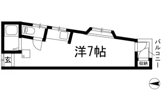 加茂ハイツ【2階】の間取り