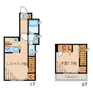 東京都練馬区中村南1【マンション】の間取り