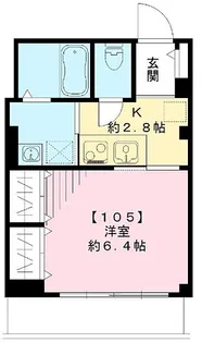 レイ レ ラヴィ【1階】の間取り