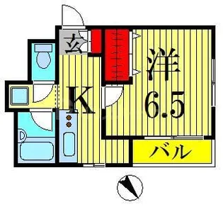 T・KグレイスビルII【2階】の間取り