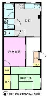 メゾン北原【1階】の間取り