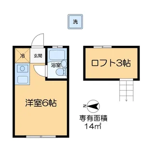 セリュール小岩(セリュールコイワ)【2階】の間取り