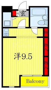 目白第二欅マンション【1階】の間取り