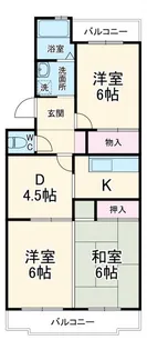 パークヒル航空公園II【2階】の間取り