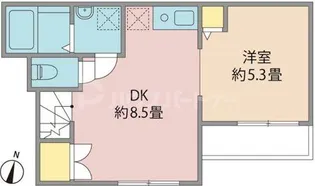 ハステラス赤羽志茂【3階】の間取り