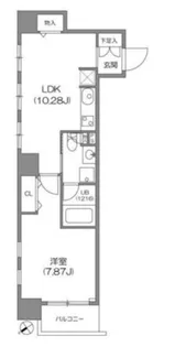 ルクレ新川レジデンス【2階】の間取り