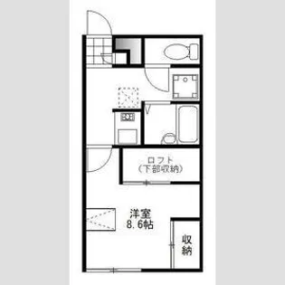 樟の木【2階】の間取り