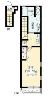 グリシーヌ経堂の間取り
